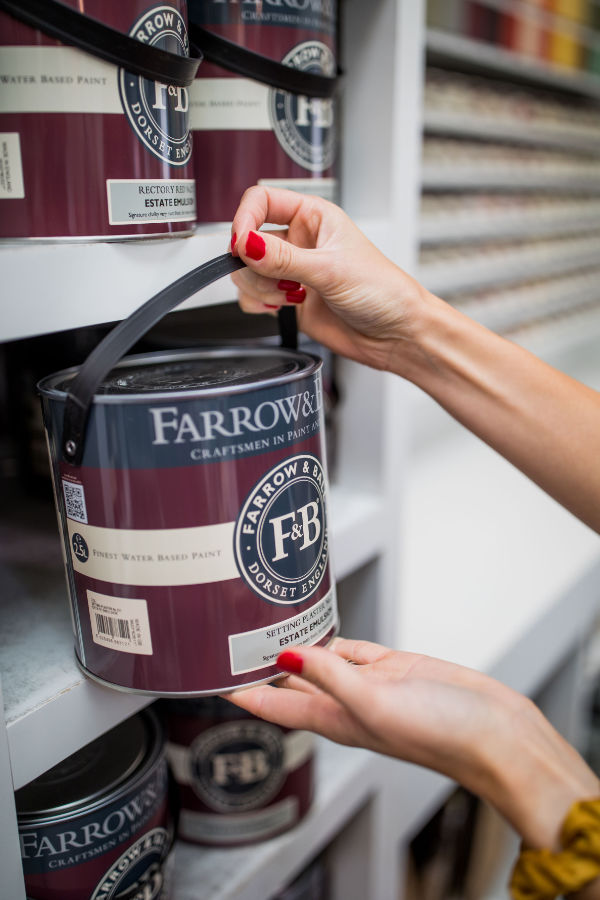 Farrow & Ball paint tins