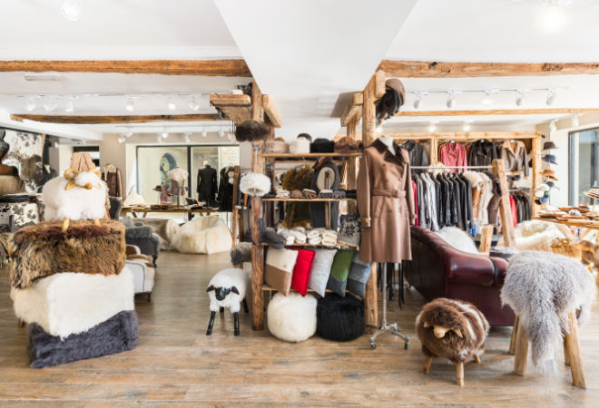 Inside Sheep&Chic shop